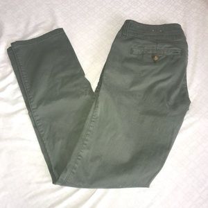 American Eagle Olive Khaki Skinny Pants